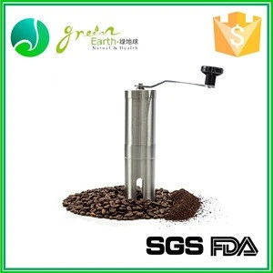 New design CE Drip hand coffee grinder with ceramic grinder commercial parts