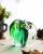 Import New Design Crystal Centerpieces Green Elephant Glass Craft for Home Decor from China