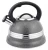 Import New Design Elegant Color Travel Camping Portable Hot Water Tea Kettle Stainless Steel Non Electrical Kettle Whistle Kettle from China