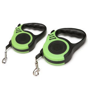 New Design Idea Amazon Hot Sale Eco-friendly Automatic Retractable Pet Leash Comfortable Handle Retractable Dog Leash