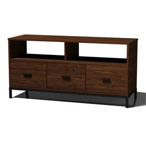 New Design Living Room Furniture Sets Espresso Wooden TV Sideboard