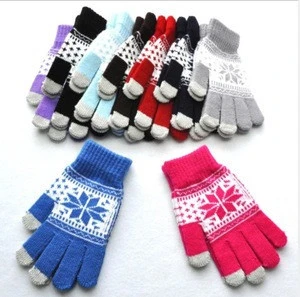 New design Maple leaf pattern Touch Screen Hand Warmer / Gloves gloves for touch screen