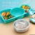 Import New Design Reusable Baby Bowl Spoon Fork Set Cartoon Baby Kids Feeding Plate Stainless Steel Children Tableware Set from China