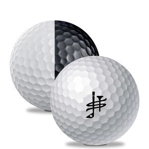 New Durable Two-color Ball Golf Balls Golf Training Balls Sports Black White Golf Practice Balls