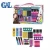Import New fashion makeup cosmetic set lip gloss eye shadow gift for girl from China