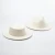 Import New Korean Stylish White Wool Felt Wide Brim Fedroa Top Hat from China
