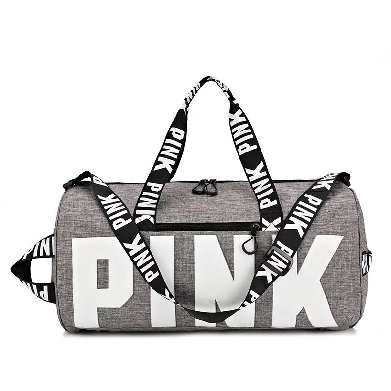 New ladies outdoor travel bags luggage large capacity women overnight tote bag weekend fashion girls pink duffel bag