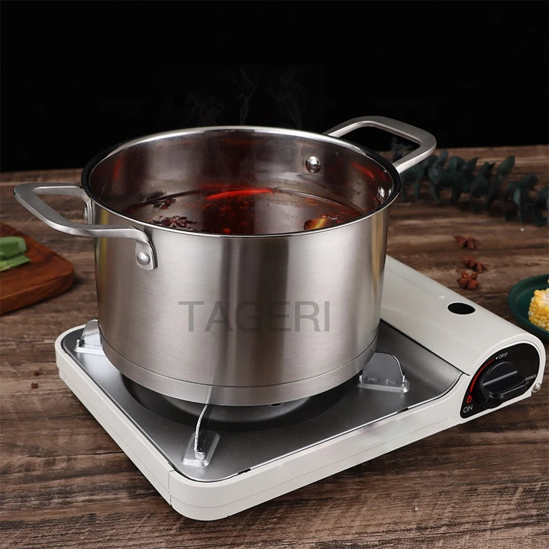 New product easy clean uniform fast heated 18cm 20cm 22cm 24cm aluminum cookware soup pot