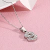 New Product Fine Letter Necklace Stainless Steel Ladies Necklace With Diamond