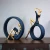 Import New Product Metal Reading Girl Table Decoration Home Decoration from China