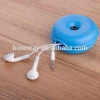 New Products 1 dollar Earphone Accessories plastic Headphone plastic cable hanger j hook
