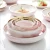Import New Season Products Rose Gold Ceramic Set Dinner Dish Plates Set from China