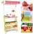 Import New shape hot sale Role playing toys wooden checkout counter wooden fruit booth toys wooden fruit store toys from China
