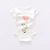 Import New short sleeved footprints are pure and cute dog patterns for summer baby clothes from China