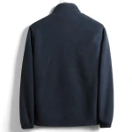 New stand-collar mens plus size jacket plus velvet thickened fleece cardigan jacket