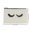 New style fashion Pure color can be custom logo blank canvas cosmetic bags cases makeup soft
