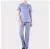 Import new style medical scrub uniform,operation wear for doctor hospital staff top and pant set from China