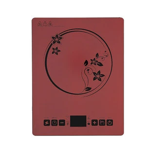 new style portable 1500w single pink heat plate small kitchen appliance mini hot pot pressure induction cooker with ce cb