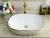 Import New Toilet Sink KD-04GBB Golden Bathroom Basin Luxury Sanitary Ware Wash Basin from China