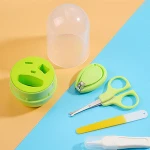 Newborn, Baby, Infant and Toddler Manicure set Grooming Kit with Scissors