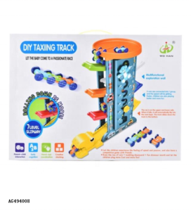 Newest Plastic Free Wheel Orbit Car Toy  For Children
