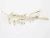 Import newly fancy popular fashionable leaf branch metal hairpin for women from China