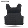 NIJ IIIA level tactical bulletproof vest, mlloe system full body armor multi functional bulletproof vest