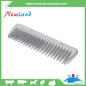 NL1318 wholesale Good products Horse Aluminum Mane Combs