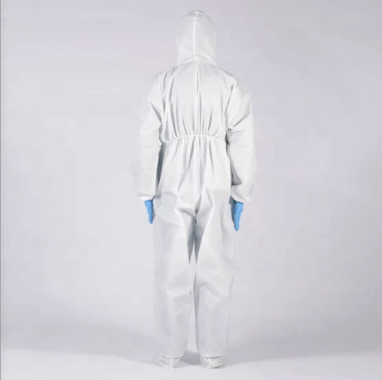 Non Woven PP/SMS Coverall Civil Personal Protective Clothing Disposable