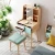 Import Nordic Style Furniture Useful Makeup Vanity Wooden Dresser With Mirror And Stool from China