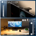 Northland novelty gifts modern led light table office computer gaming light laptop pc monitor light bar remote control