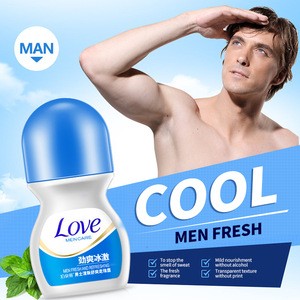 OEM ODM bioaqua moisturizing refreshing fragrance roll-on antiperspirant deodorant for men and women