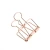 Import Office School use 19mm/32mm/51mm Rose gold metal paper Binder Clip long tail from China