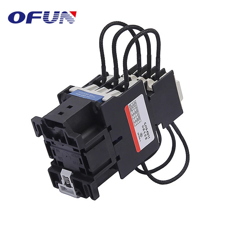 OFUN Electrical Supplies 380v 43A CJ19 Series Capacitor Switching AC Contactor