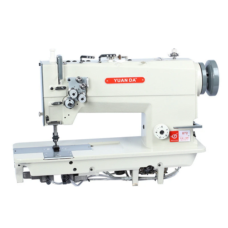 oil supply direct drive thick material double needle  sewing machine 872  for jeans