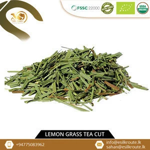 Organic Lemon Grass Tea Cut