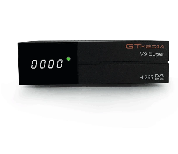 Original GTMEDIA V9 SUPER H.265 1080P HD Satellite TV Receiver DVB-S2 FTA Best Built-in Wifi decoder freesat v9 super