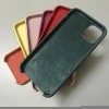 Original Half Cover Liquid silicone case for iPhone 11 Pro XS max XR 6 6S 7 8 PLUS Cover Funda Coque