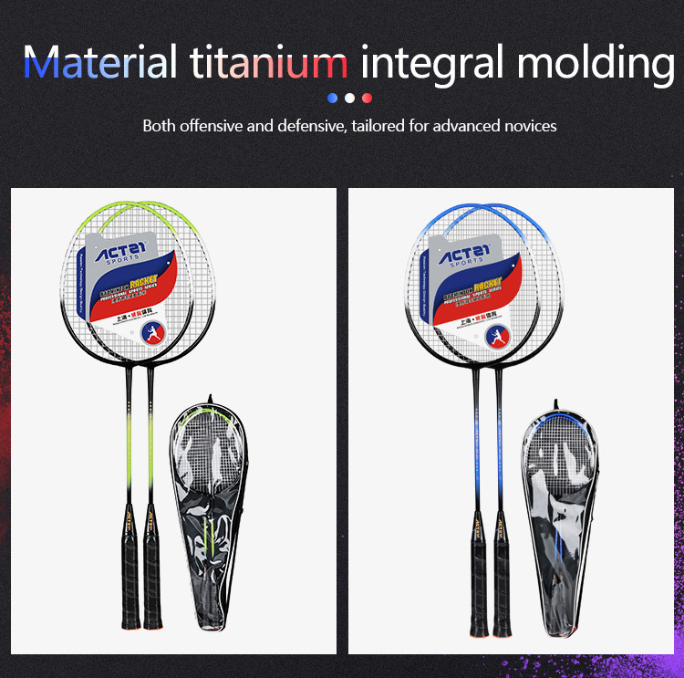 Buy Original Lining Titanium Badminton Racket With High Intension And ...