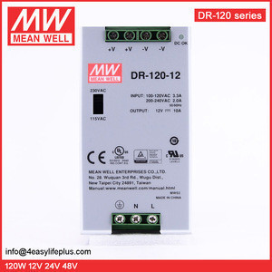 Buy Original Meanwell Single Output Industrial Din Rail W V A Power Supply Dr From