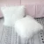 Import OurWarm New Luxury Series Merino Style 18 x 18 inch White Fur Throw Pillow Case Cushion Cover for Sofa Bedroom from China