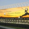 Outdoor and Indoor Advertising Materials pvc flex banner material in guangzhou
