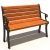 Import Outdoor park flat bench Patio Benches from China
