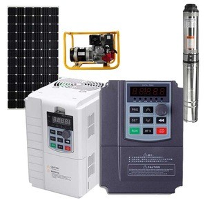 Outdoor Water Pumping Drive Stable Inverter 3 Phases 220V AC Output Solar Water Pump Inverter for Auto Agriculture and Farm