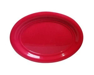 Oval Serving Platter,Plastic Serving Tray,Restaurant Serving Tray