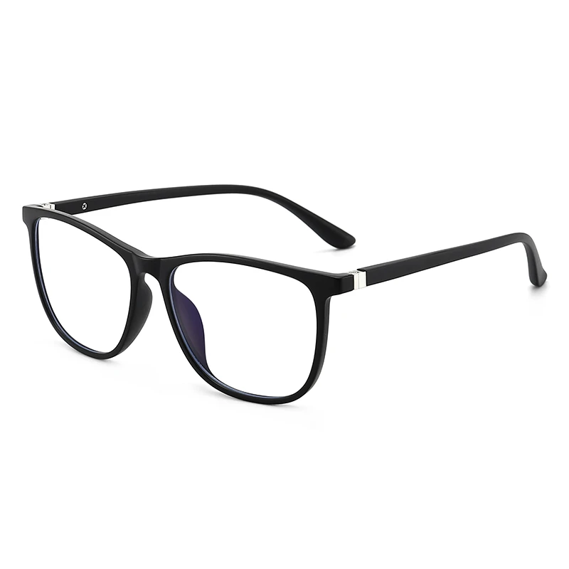 oversize square photochromic anti blue light computer eye glasses