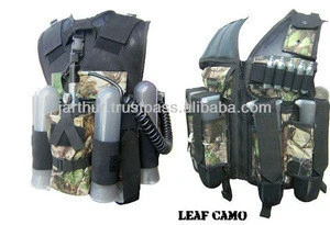Paintball Vest (Leaf Camo)