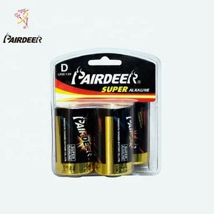 PAIRDEER private label d  alkaline battery lr20