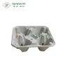 paper packaging coffee cup holder eco friendly disposable  making machine