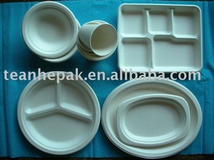 paper pulp tableware